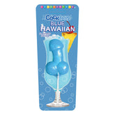 Cocktail Suckers - Blue Hawaiian Cock Lollipop Straw